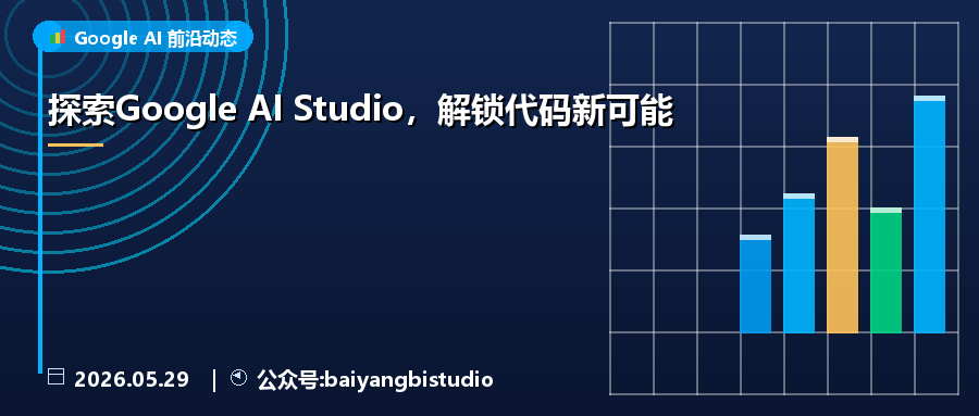 探索Google AI Studio，解锁代码新可能