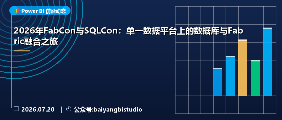 2026年FabCon与SQLCon:单一数据平台上的数据库与Fabric融合之旅