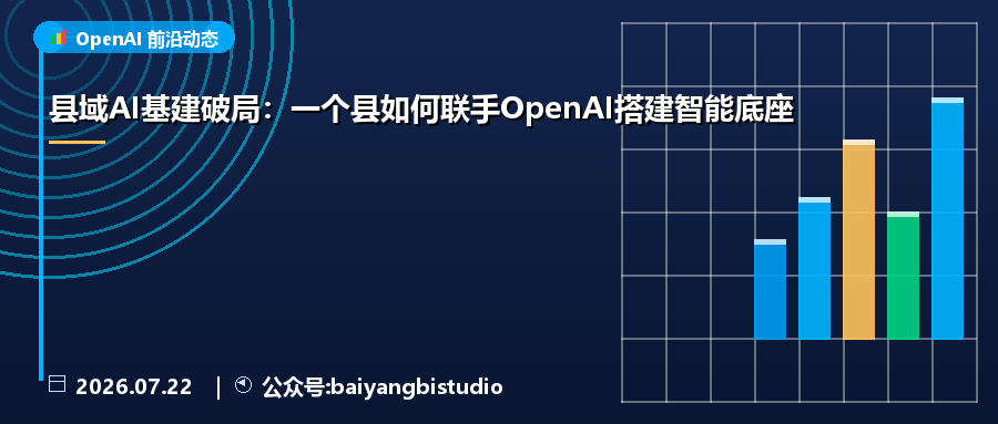 县域AI基建破局:一个县如何联手OpenAI搭建智能底座