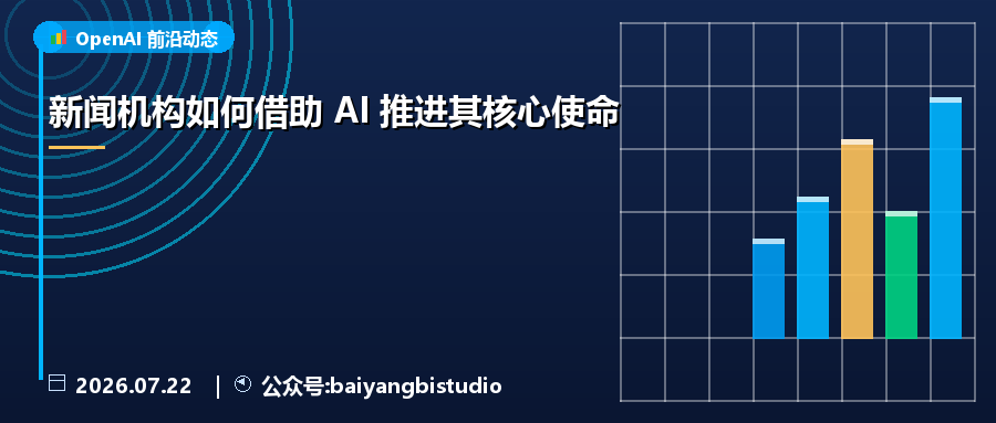 新闻机构如何借助 AI 推进其核心使命