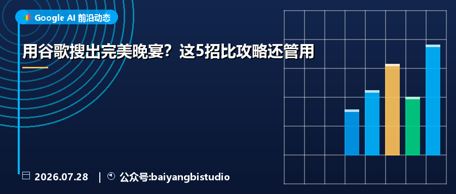用谷歌搜出完美晚宴?这5招比攻略还管用