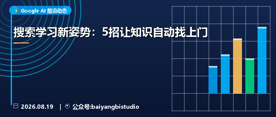 搜索学习新姿势:5招让知识自动找上门