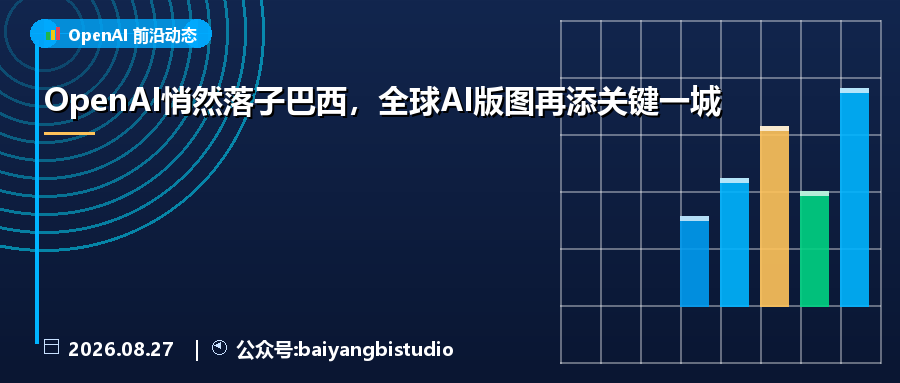 OpenAI悄然落子巴西,全球AI版图再添关键一城