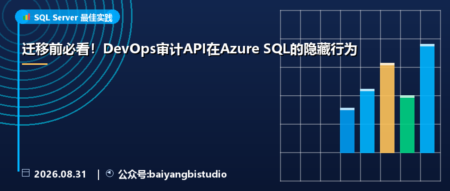 迁移前必看!DevOps审计API在Azure SQL的隐藏行为